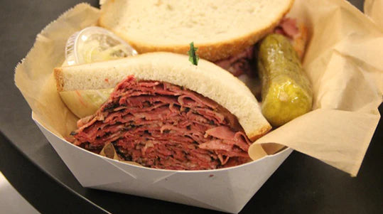 Best Pastrami Sandwich at Barclays Center is Kosher!!!!