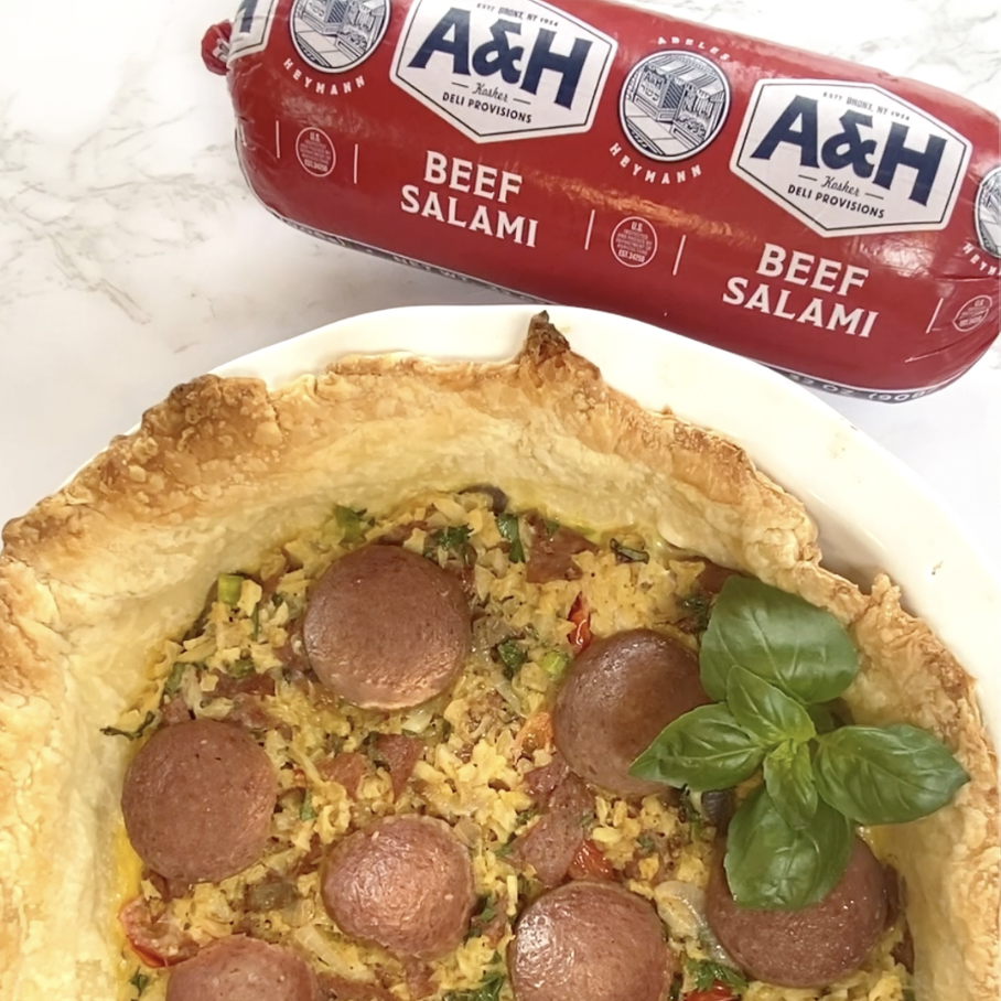 Salami Quiche – Abeles & Heymann