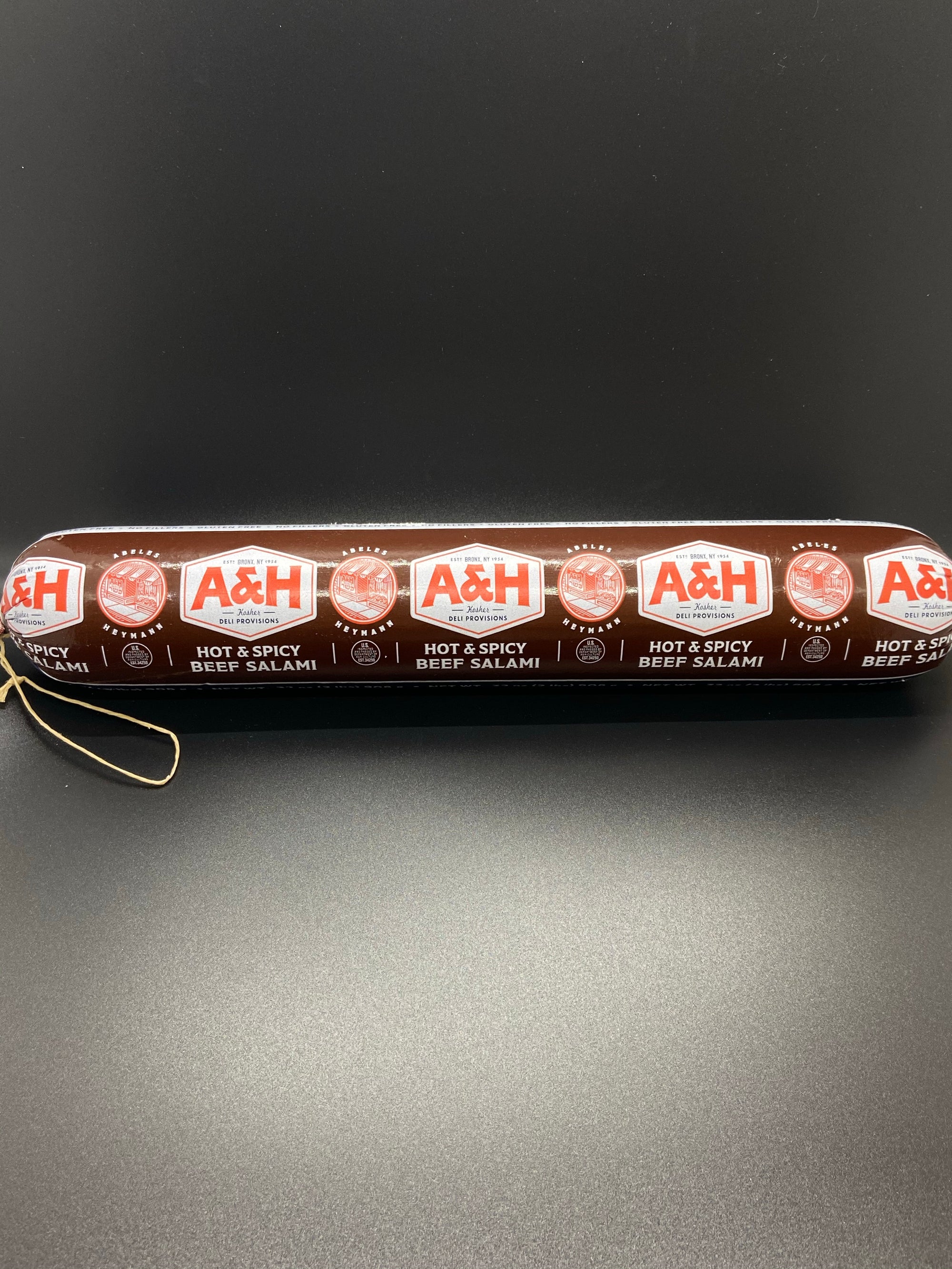 A & H Spicy Salami 32 oz.