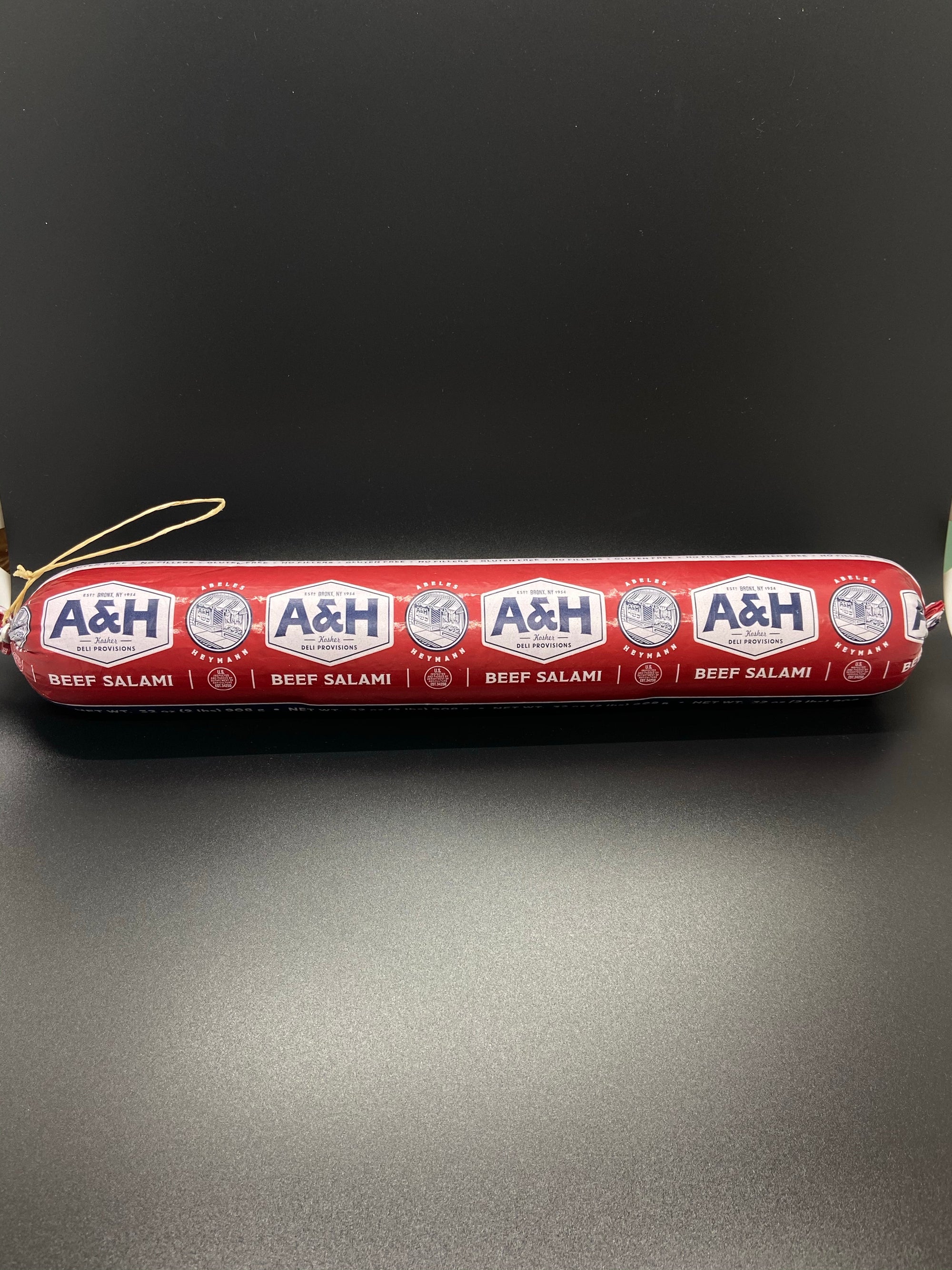 A & H All Beef Salami 2 lb.