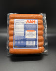 A & H All Beef Kosher Hot Dogs 14 oz.