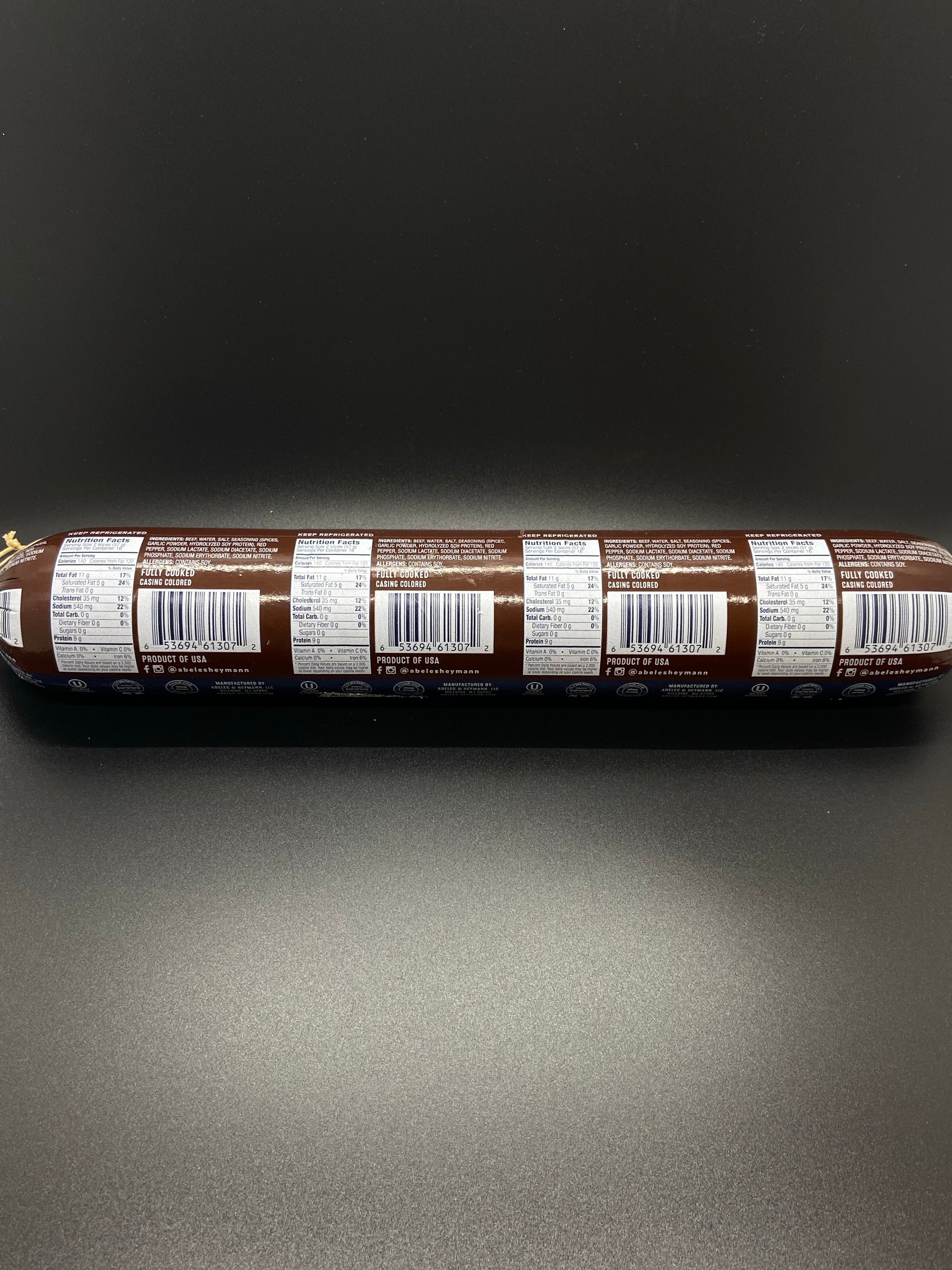 A & H Spicy Salami 32 oz.