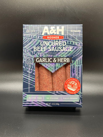 A & H All Beef Kosher Hot Dogs  14 oz.