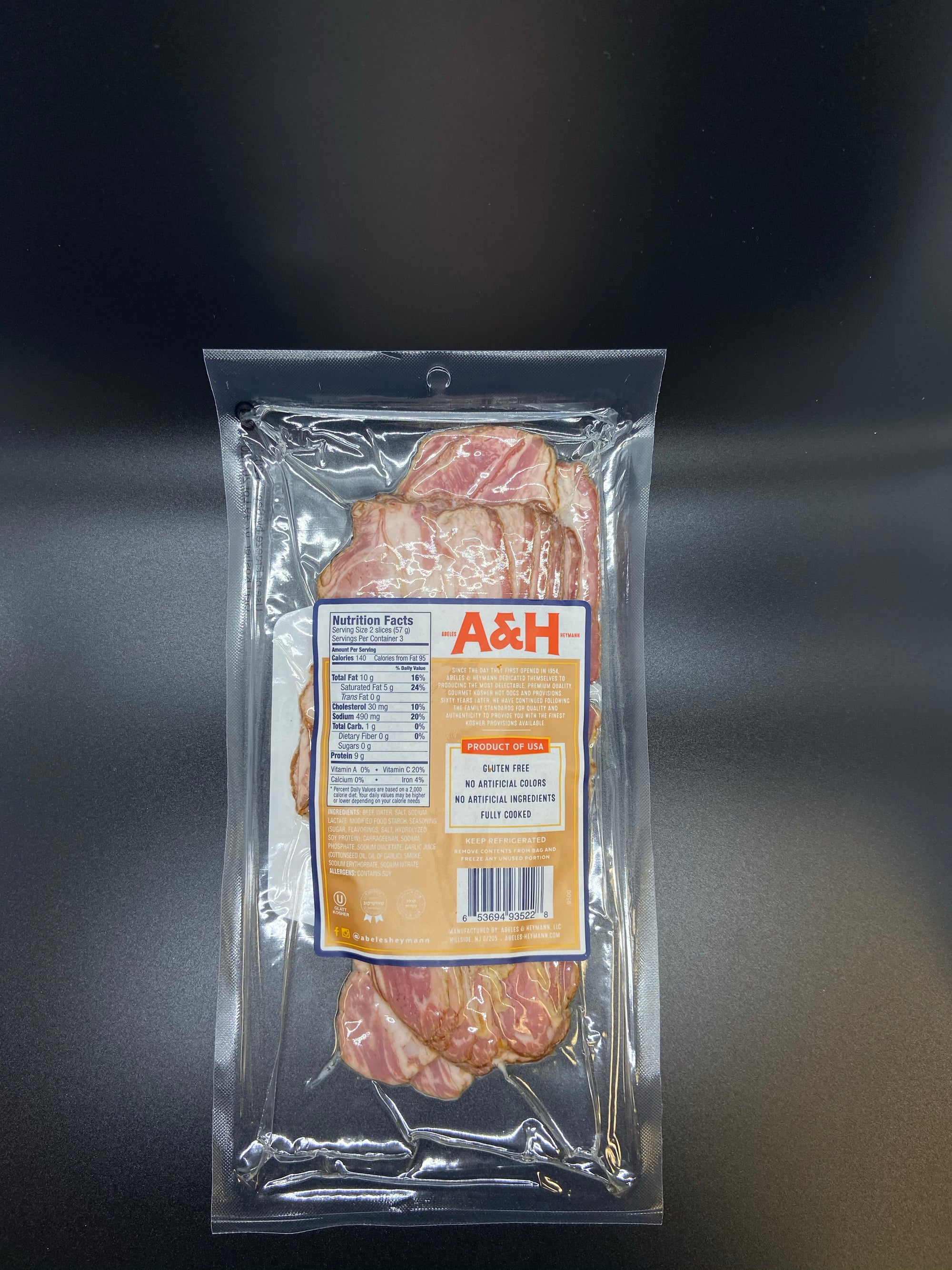 A & H Sliced Kosher Sliced Beef Fry 6 oz.