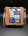 A & H Uncured No Nitrate or Nitrite added Kosher Beef Hot Dog 12 oz.