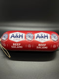 A & H Beef Wide Salami 32 oz.