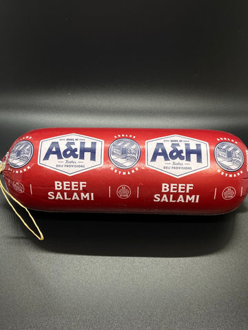 A & H Reduced Fat & Sodium Salami 12 oz.